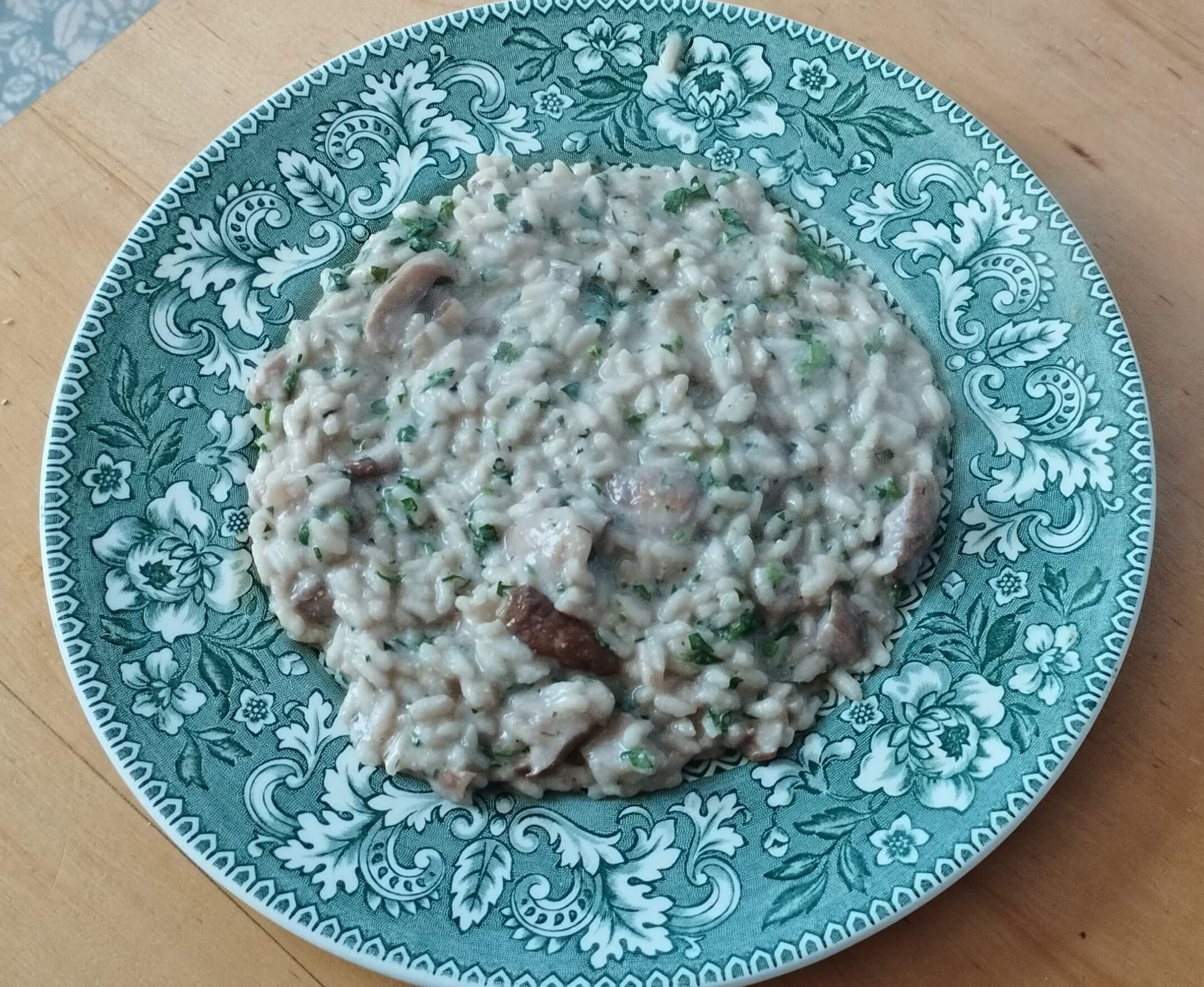 risotto with porcini